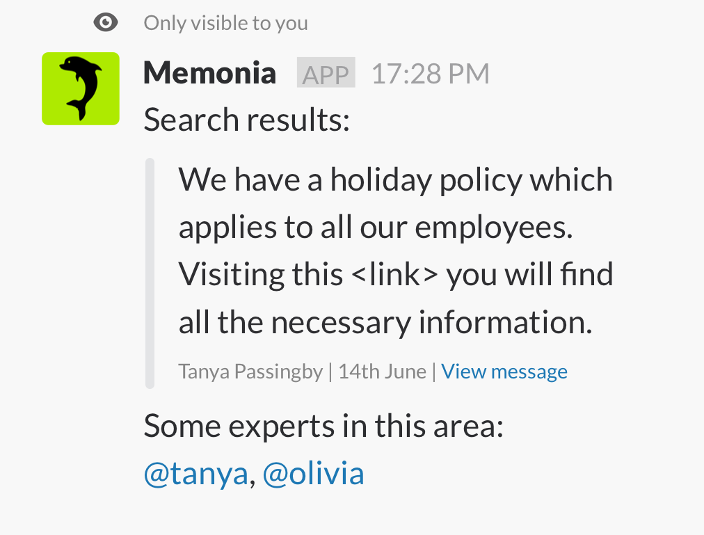 Search suggestions returned in real time